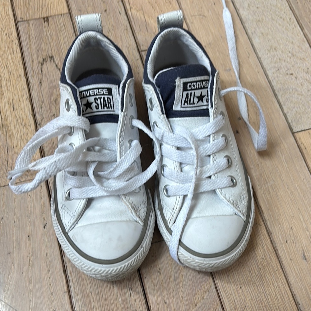 Converse Kids White Sneakers